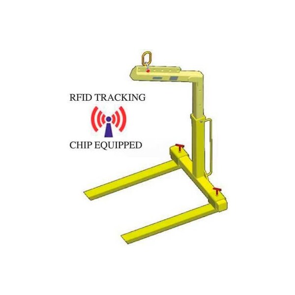 Machining & Welding By Olsen M&W Adjustable Pallet Lifter - 4000 Lb. Capacity 12412 - main